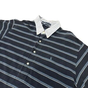 Ralph Lauren Men's Shirt‎ Striped Collared XL Nautical Old Money Preppy